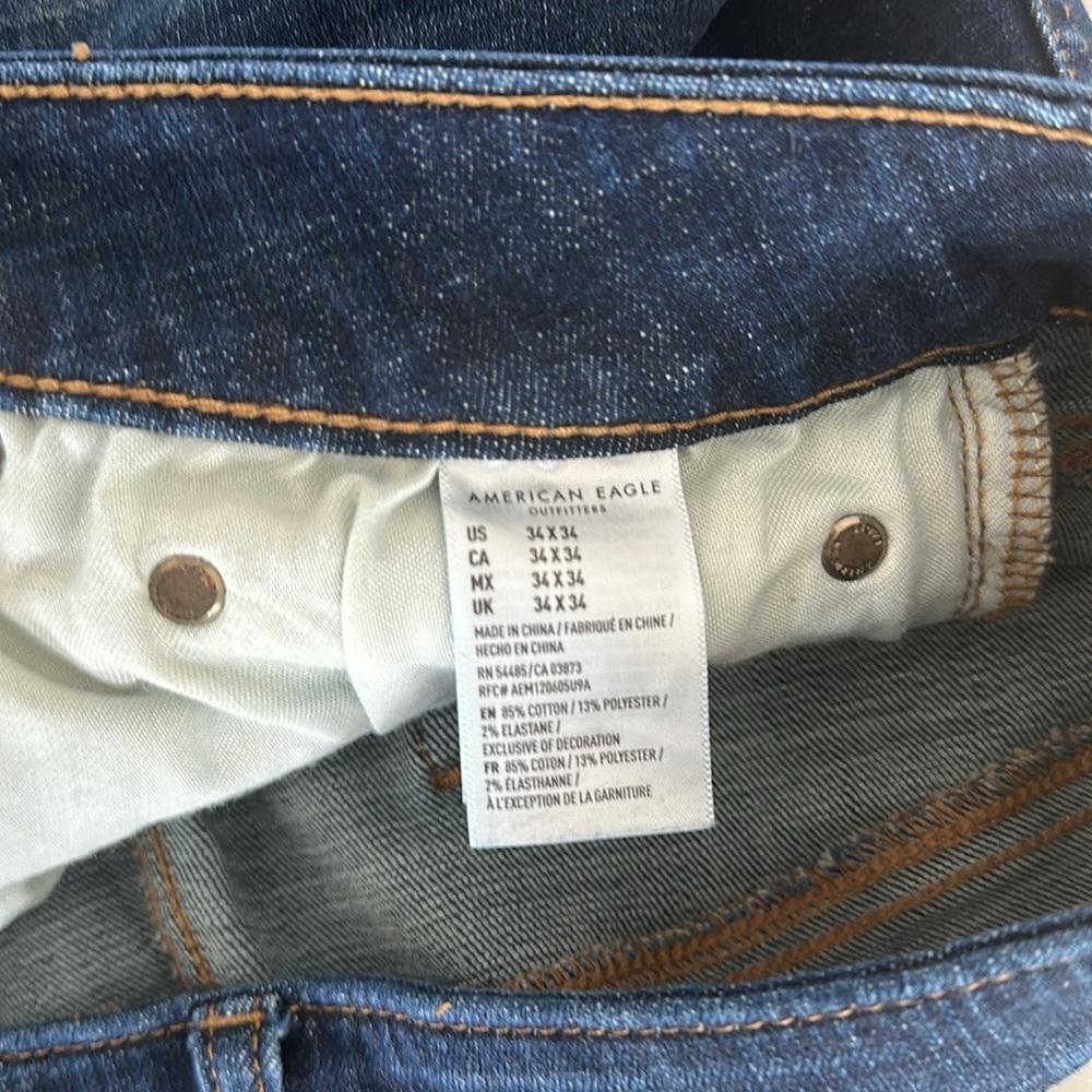American Eagle men’s slim straight jeans - Picture 4 of 6